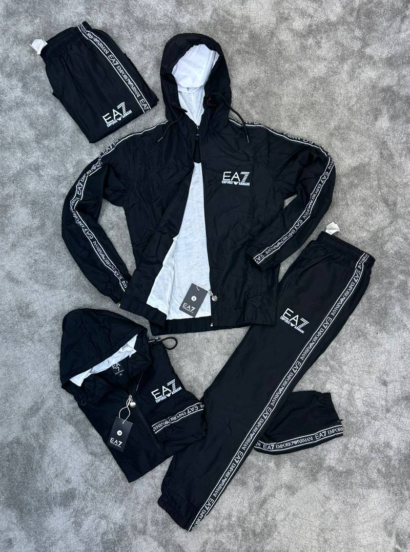Chándal EA7 armani negro