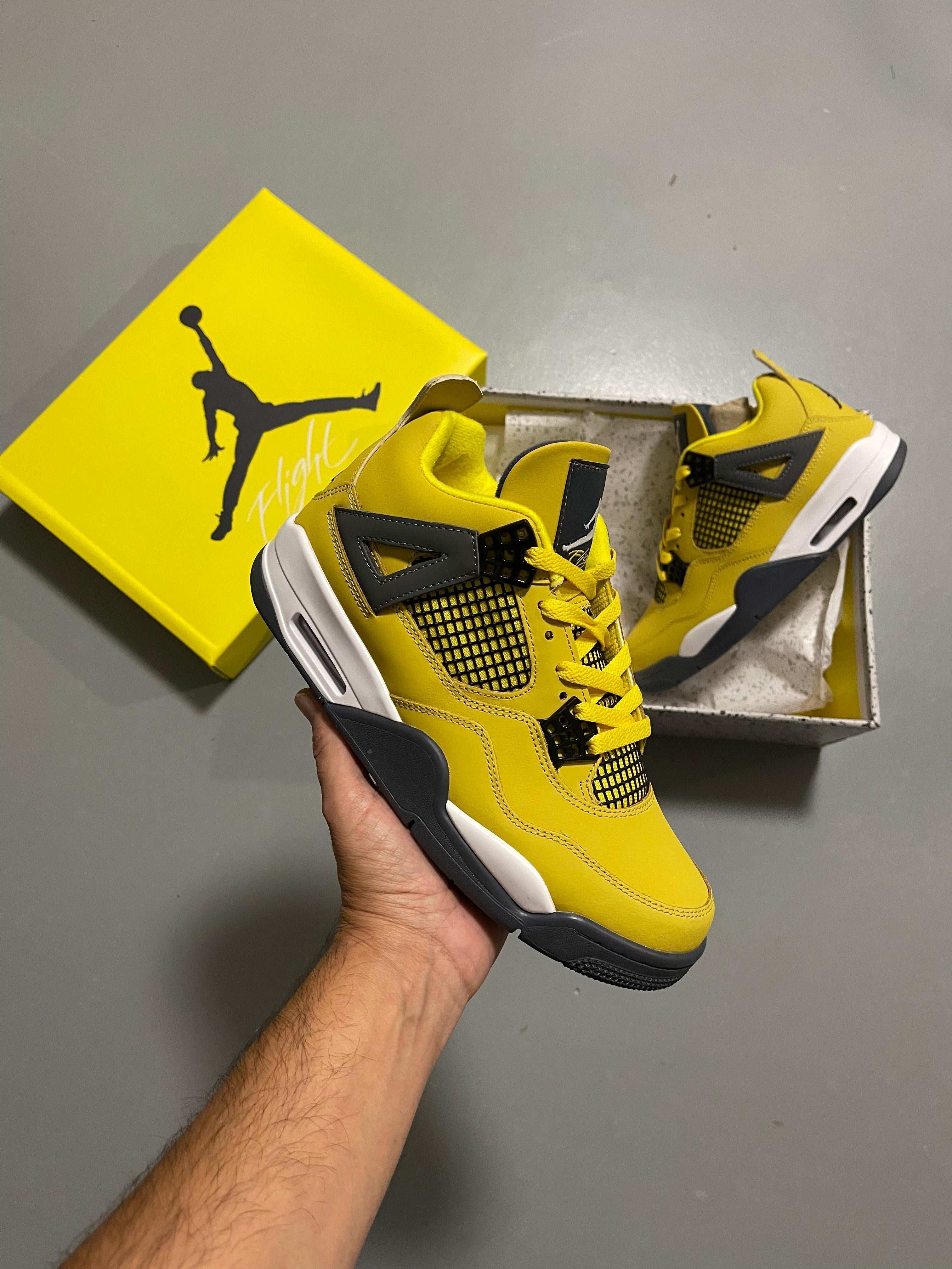 Jordan 4 contra reembolso amarilla