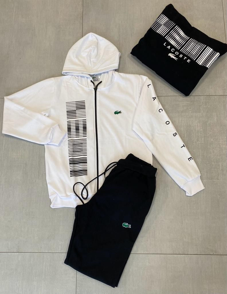 Chándal Lacoste blanco