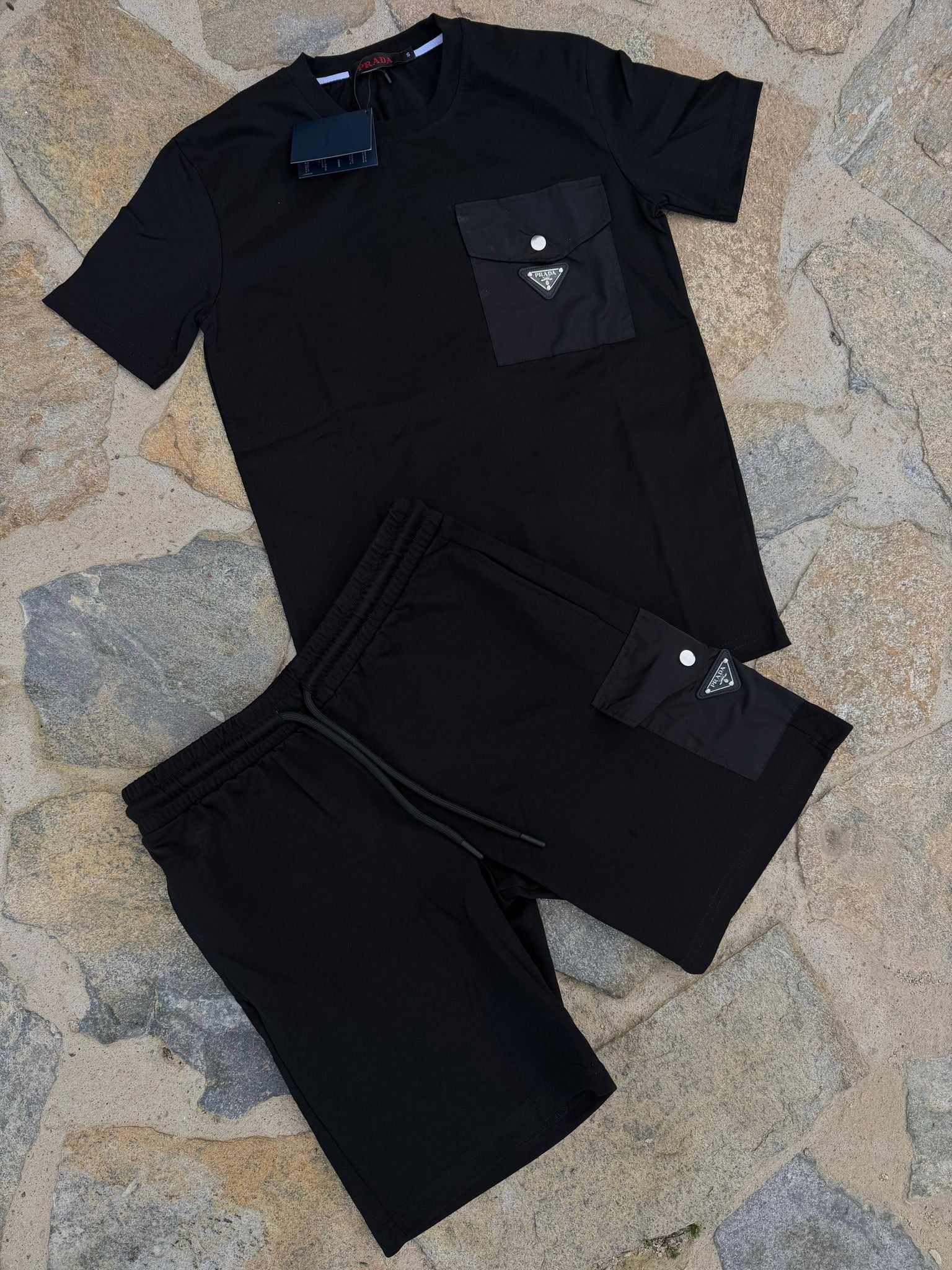 Conjunto de verano Prada negro