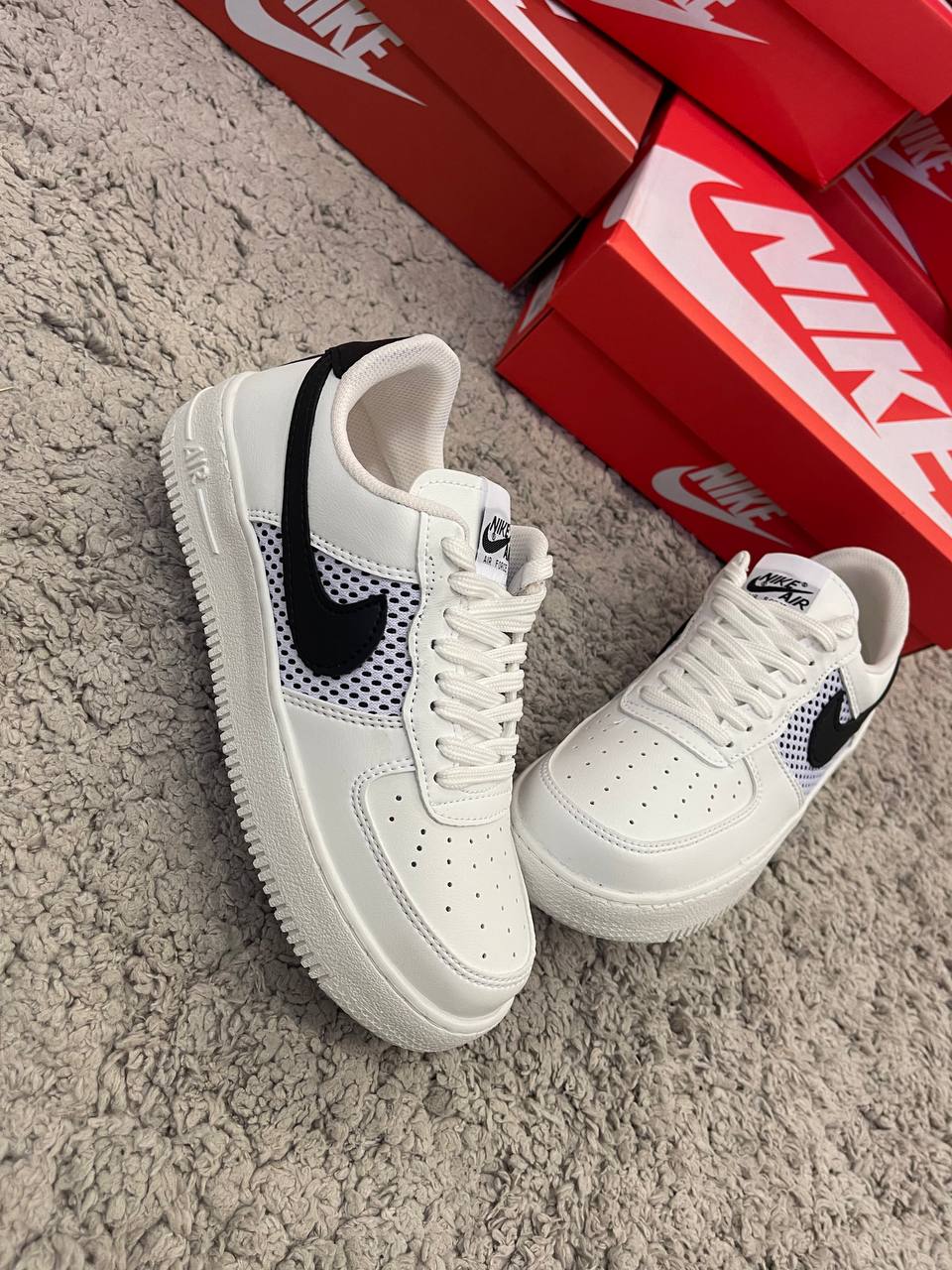 Air Force 1 “logo negro” "Baja calidad"