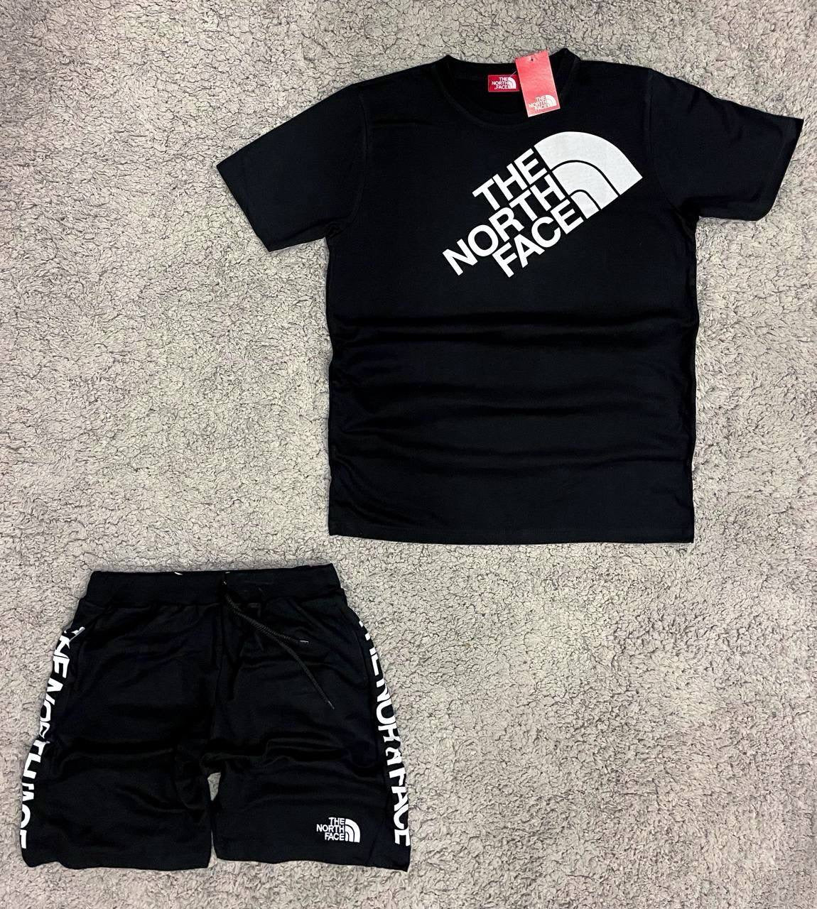 Conjunto negro The North Face verano