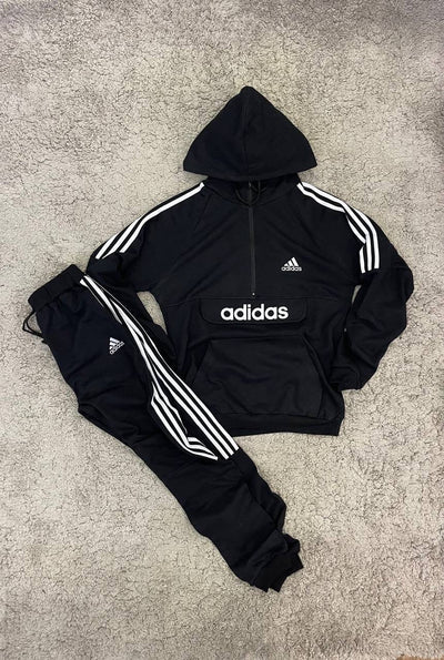 Chándal Adidas bordado negro