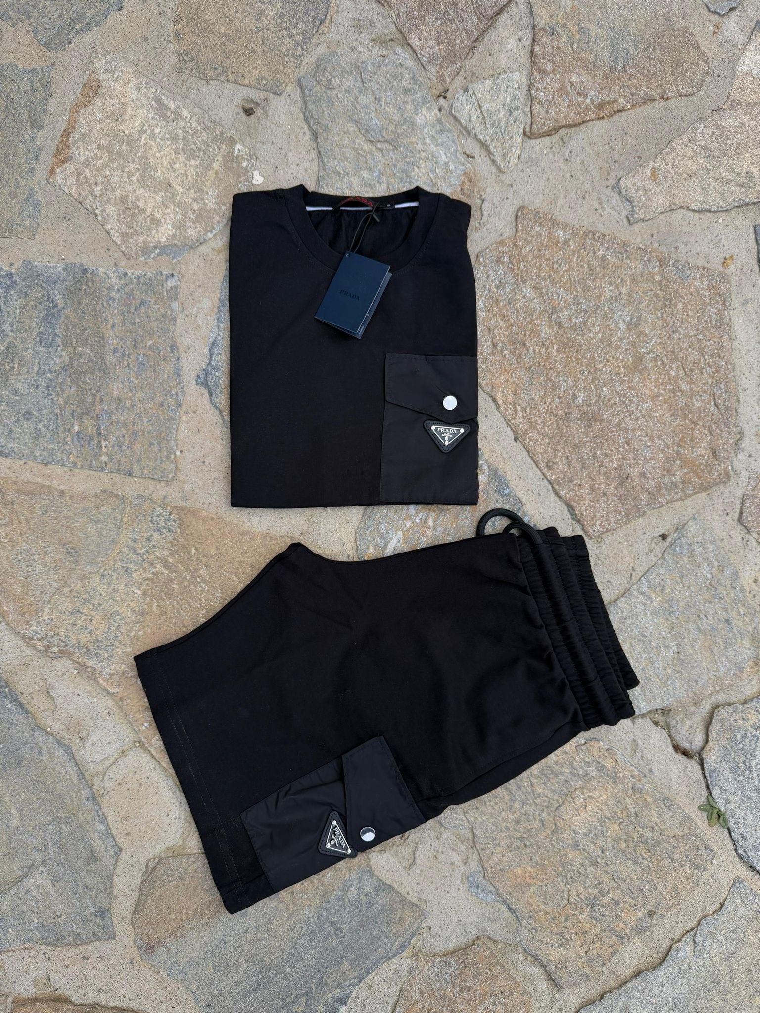 Conjunto de verano Prada negro