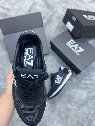Zapatillas empori Armani negras:blancas