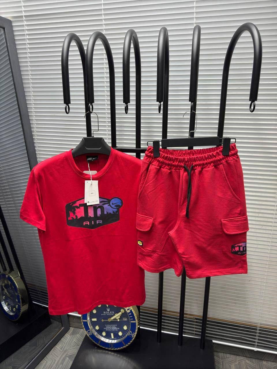 CHÁNDAL NIKE TN ROJO