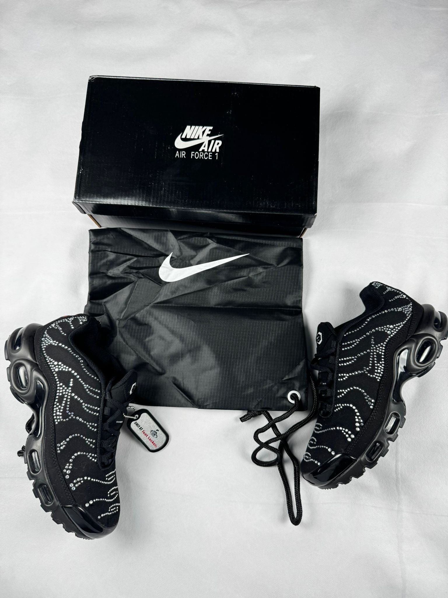 Nike Air Max Tn Black x Swarovski