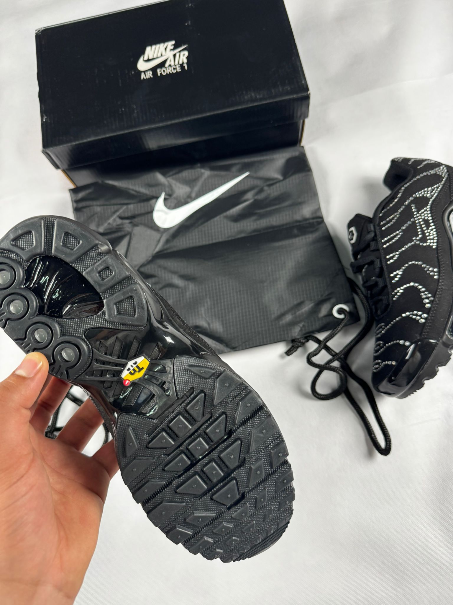 Nike Air Max Tn Black x Swarovski