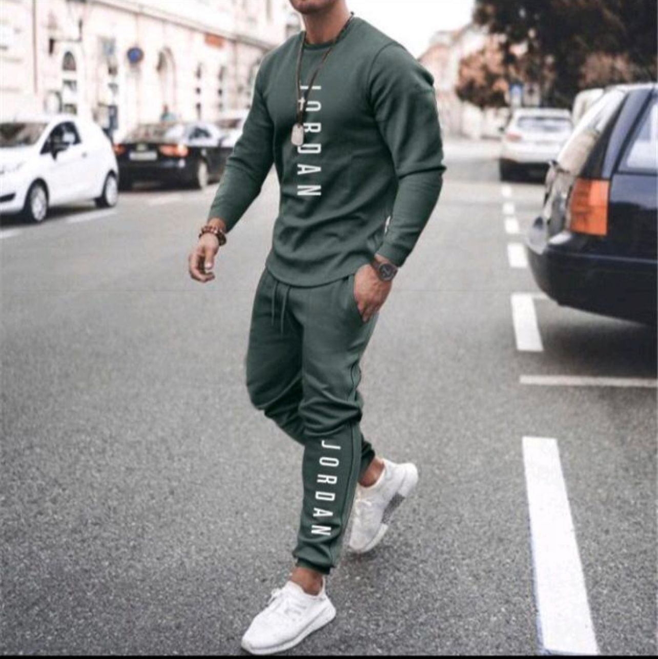 Conjunto Nike Jordan Verde